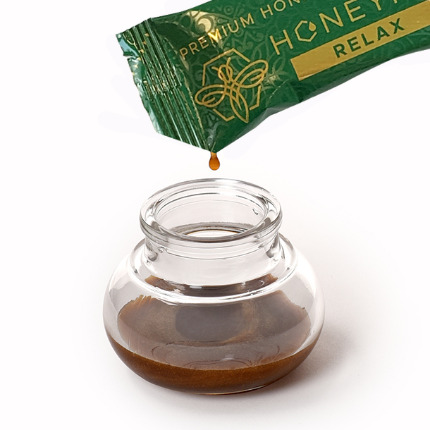 Honeyfic RELAX. Přírodní medovo-bylinkový relaxant pro muže a ženy